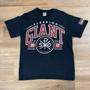 Sleeping Giant Black Shirt Size Medium Christian Heavy Metal Tommy Green Merch